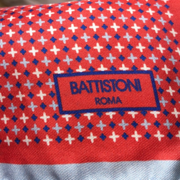 BATTISTONI ROMA Pocket Square - Picture 1 of 5